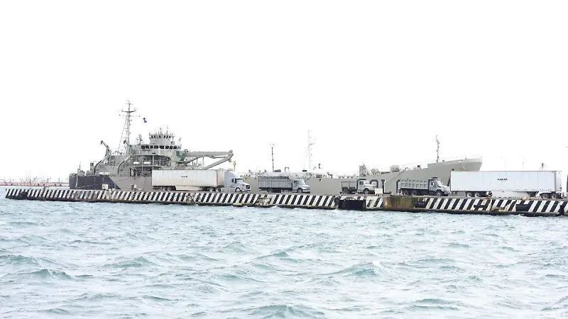 Cargando buque para Cuba